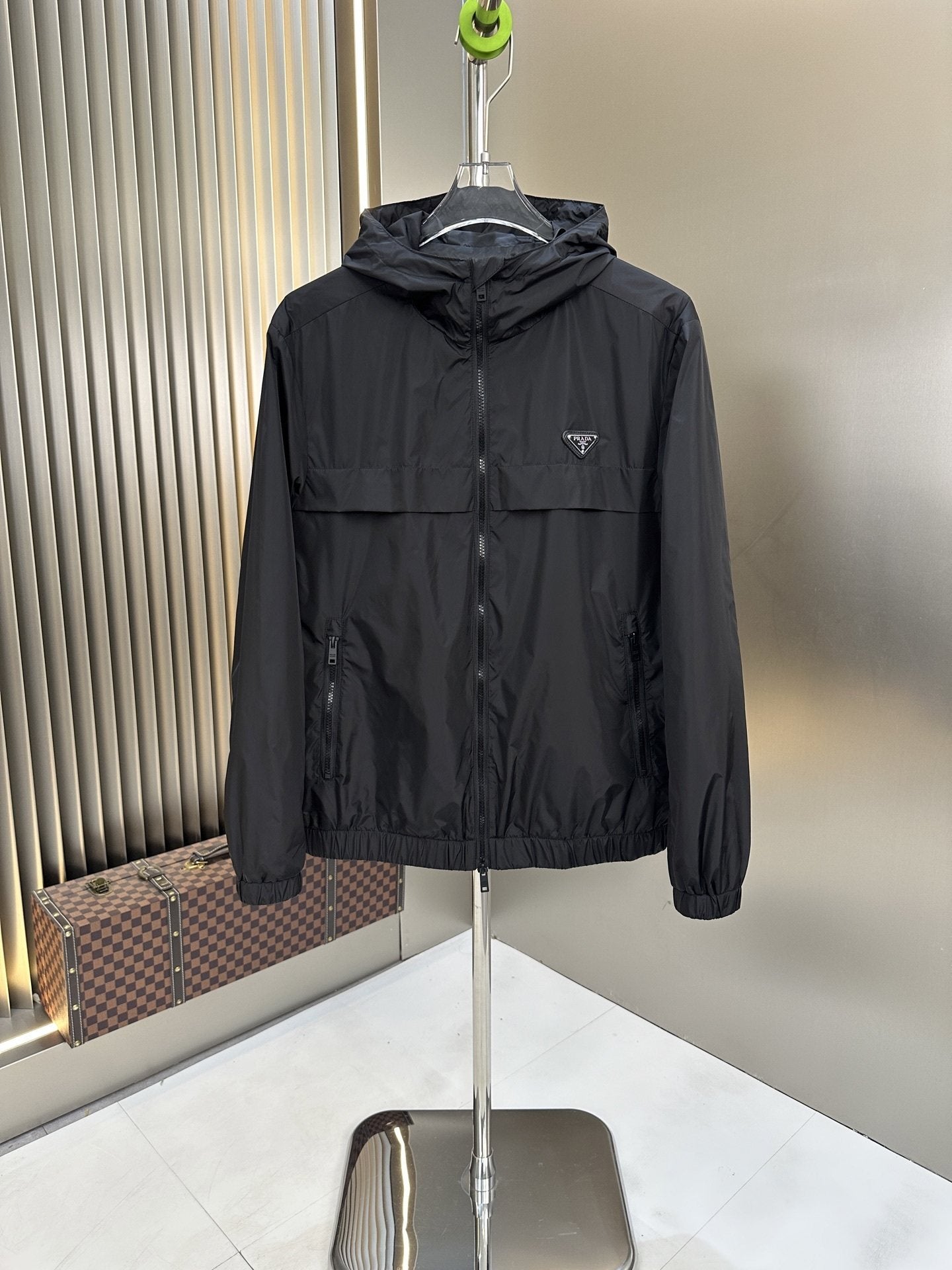 Prada Hooded Full-Zip Jacket — hero