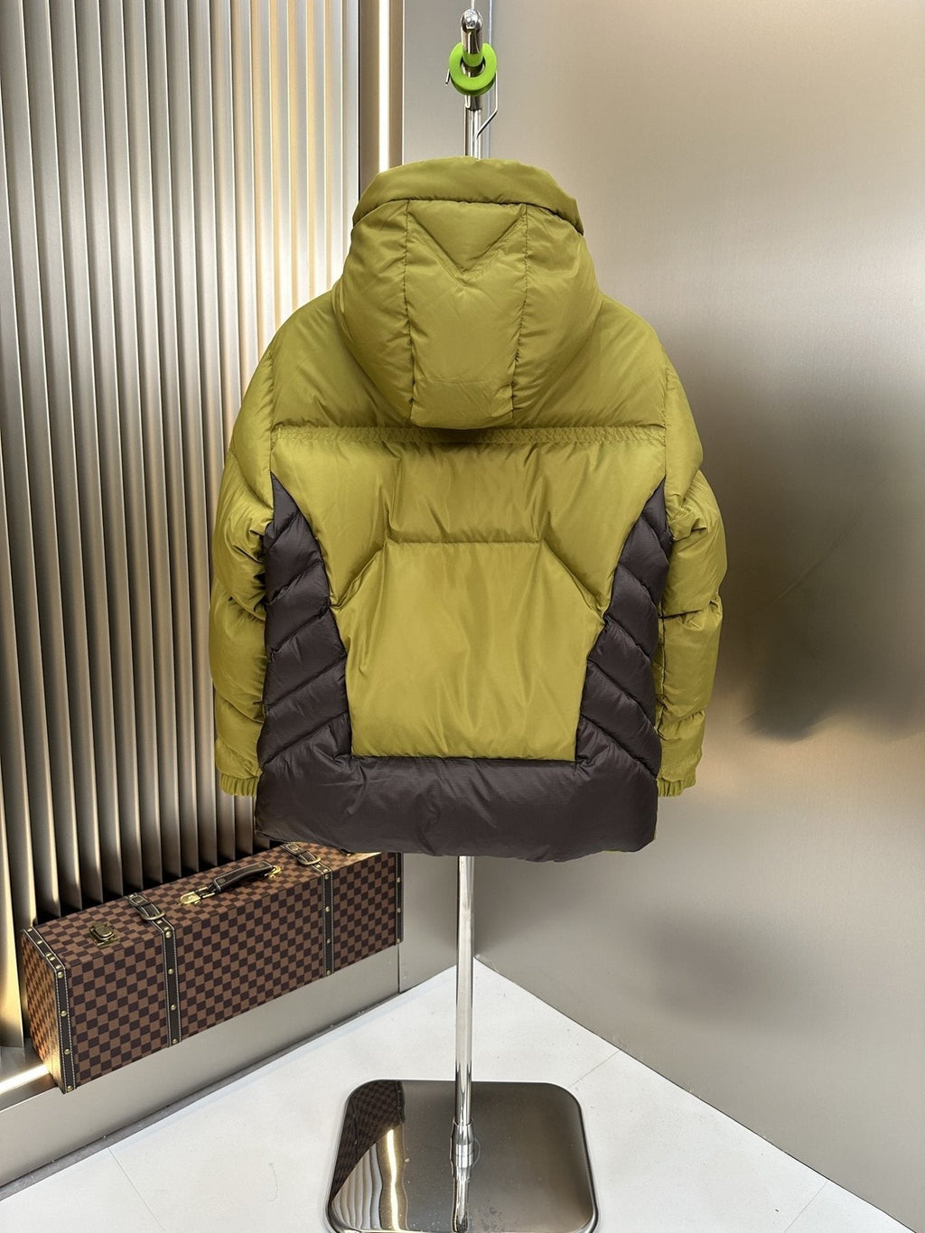 Moncler Hooded Quilted Puffer Coat — back