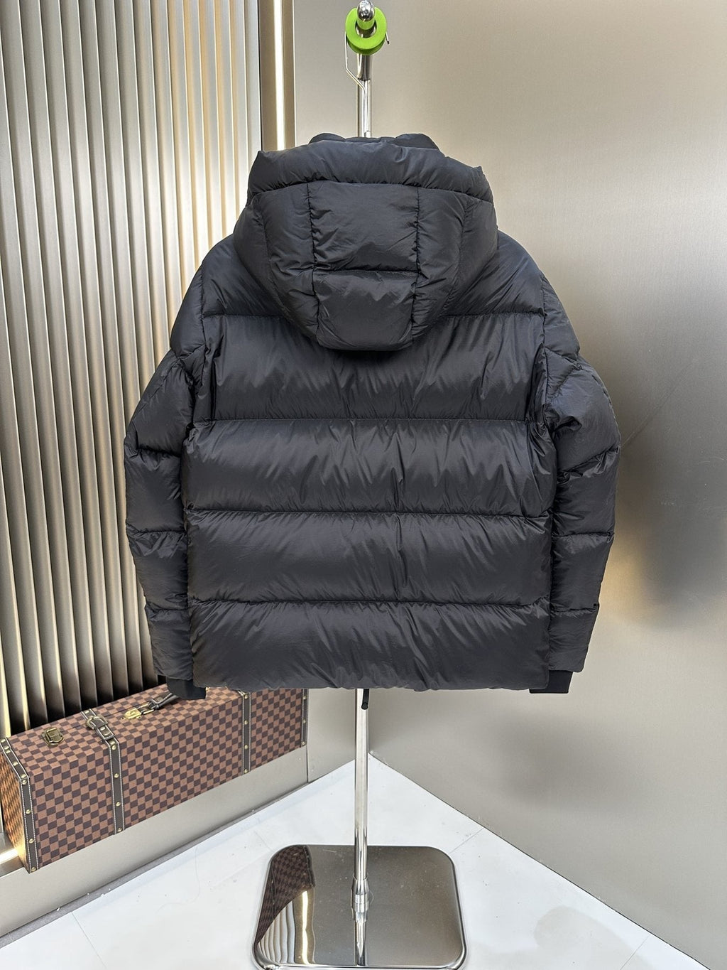 Burberry Hooded Puffer Jacket — back