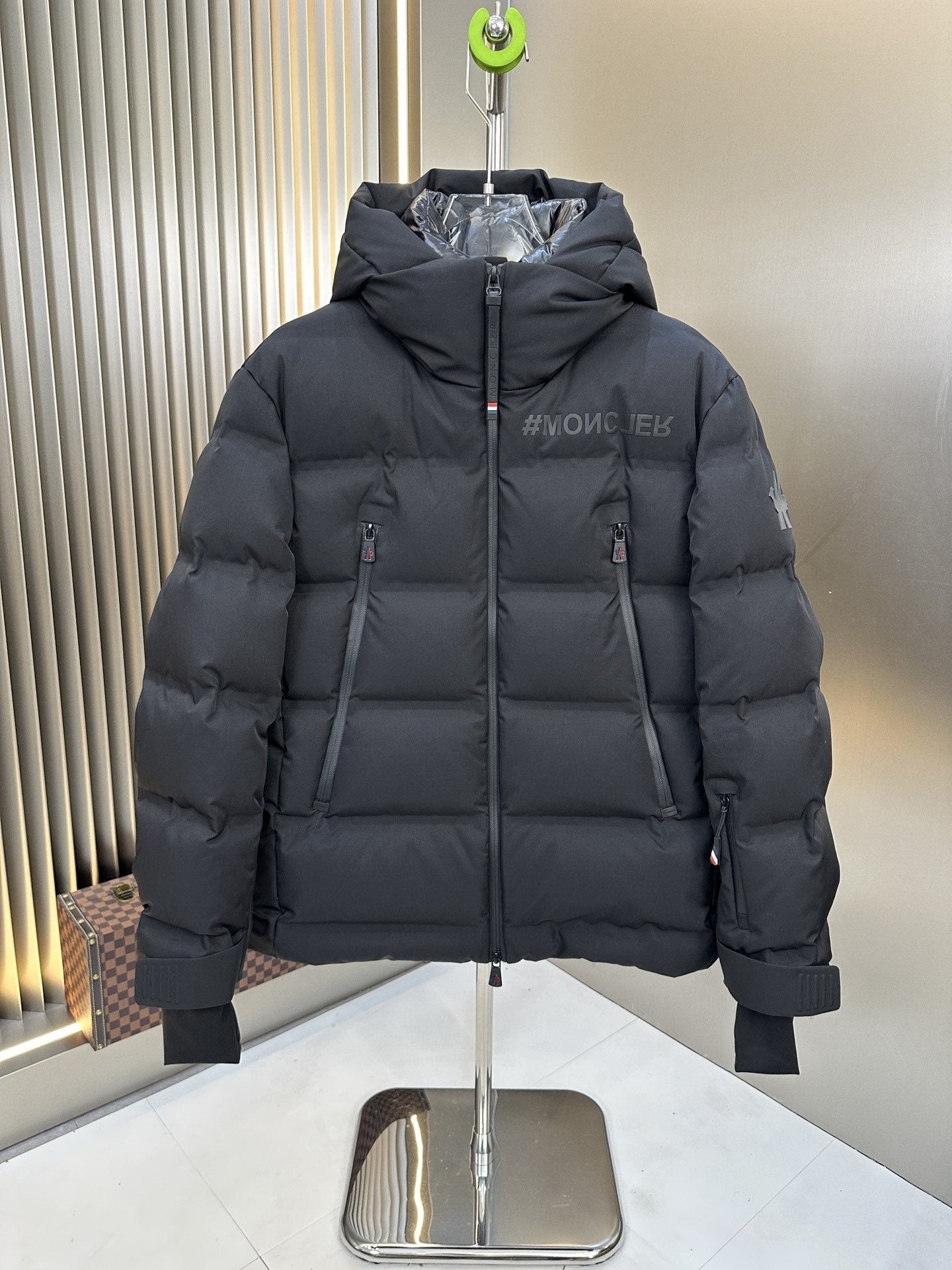 Moncler Hooded Quilted Puffer Coat — hero