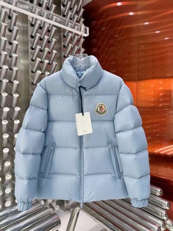 Moncler Quilted High-Collar Puffer Coat — hero