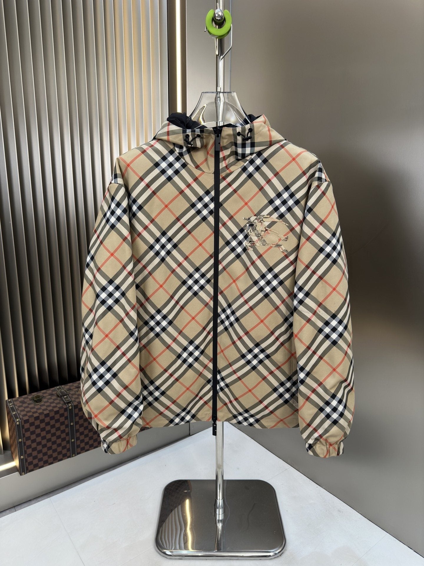 2026 Original Jacket Reversible Check Hooded Jacket — hero