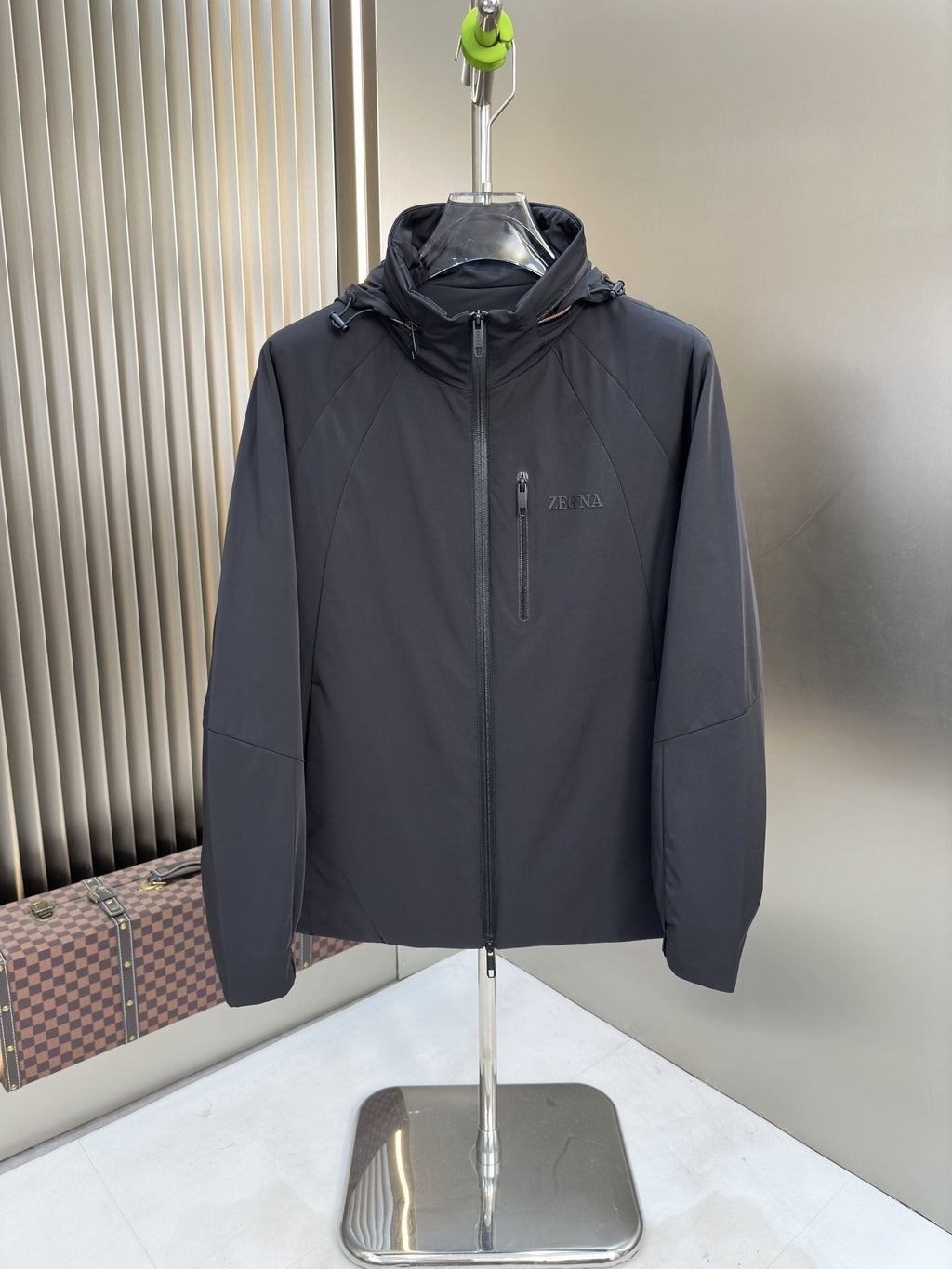 Zegna Hooded Technical Jacket — hero