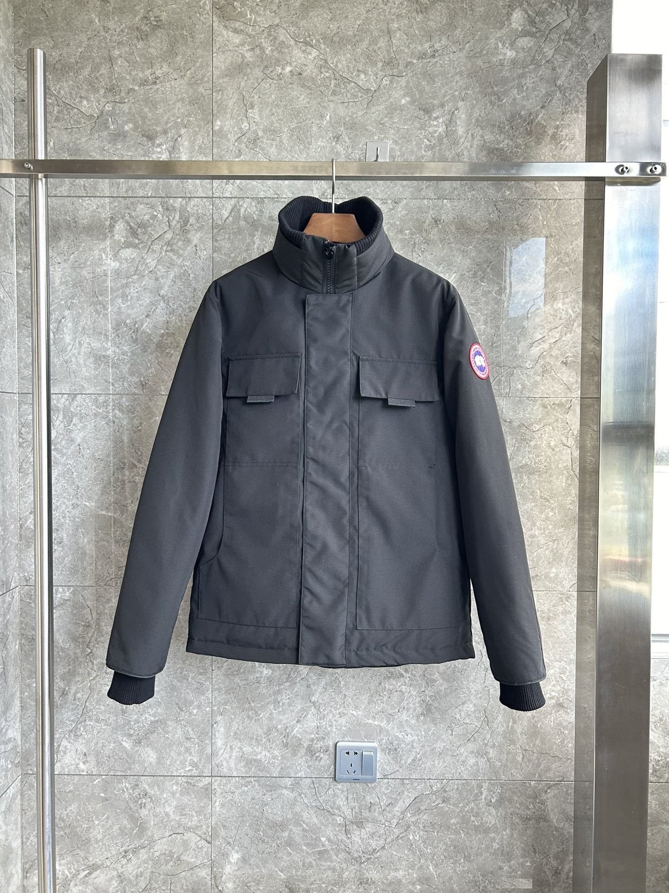 Canada Goose Stand-Collar Zip Jacket — front