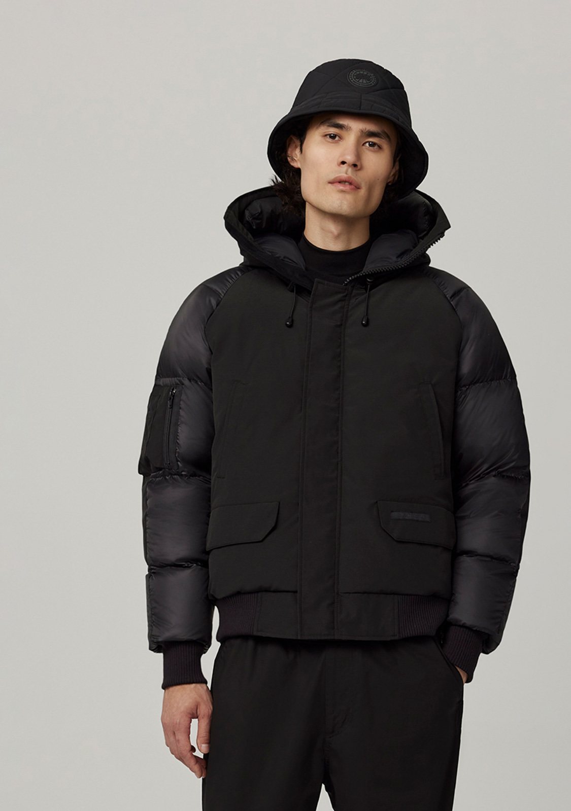 Canada Goose Men’s Hooded Puffer Jacket — hero