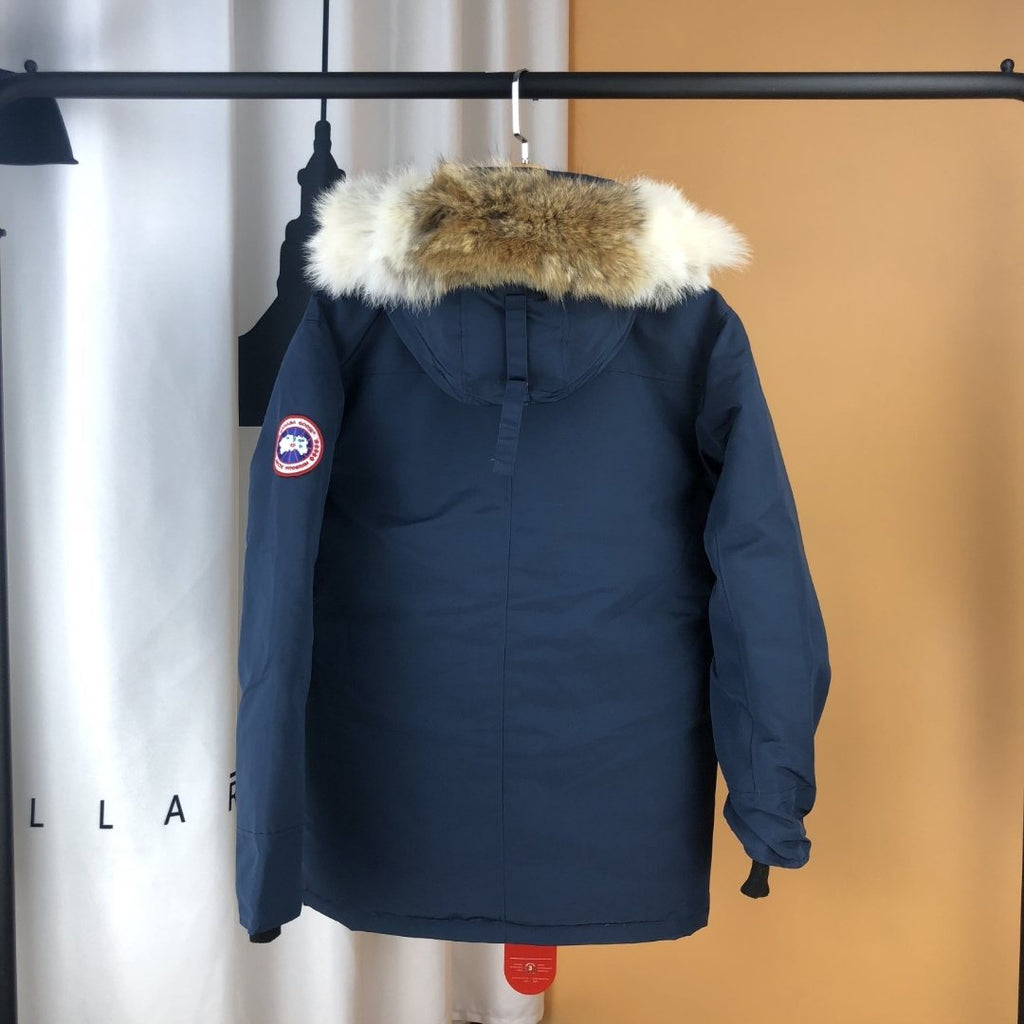Canada Goose Fur-Trim Hooded Parka Jacket — back