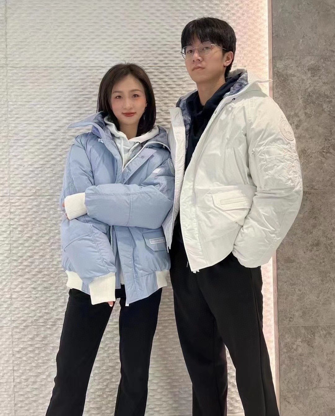 Canada Goose Hooded Puffer Jacket — context