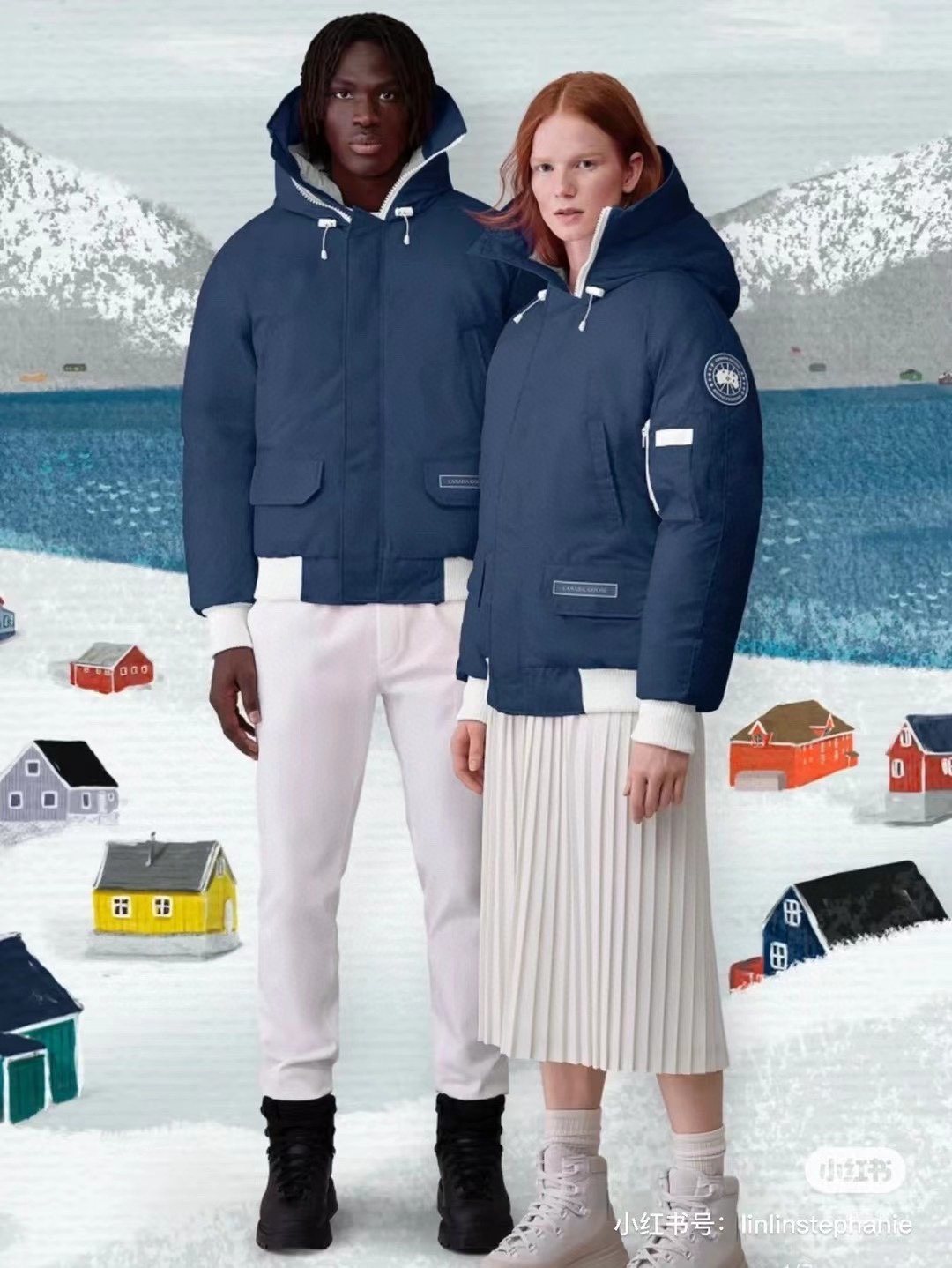 Canada Goose Hooded Puffer Jacket — context
