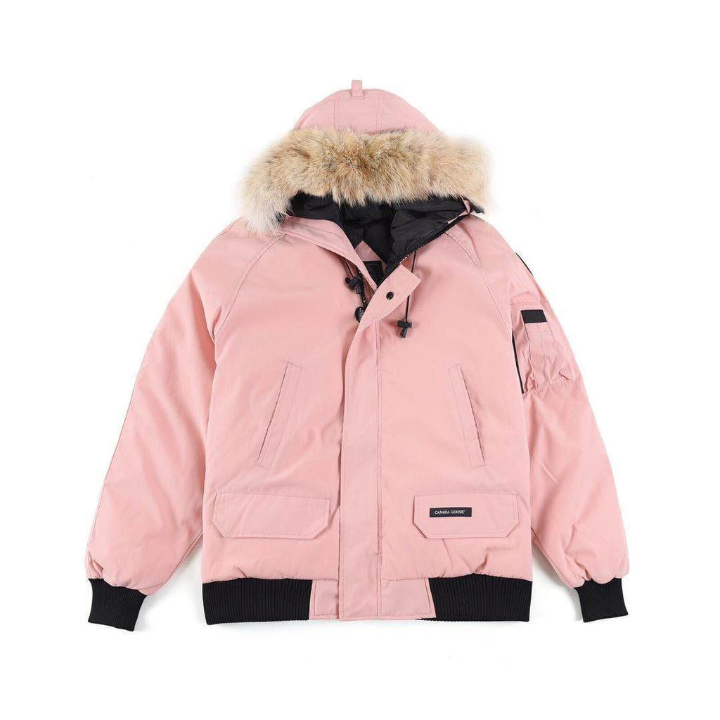 Canada Goose Fur-Trim Hooded Bomber Jacket — hero