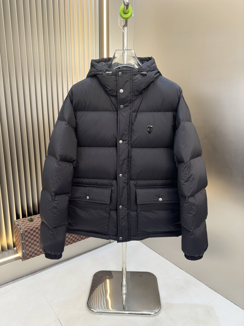 Burberry Hooded Quilted Puffer Jacket — hero