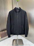 Moncler Black Short Down Coat — hero