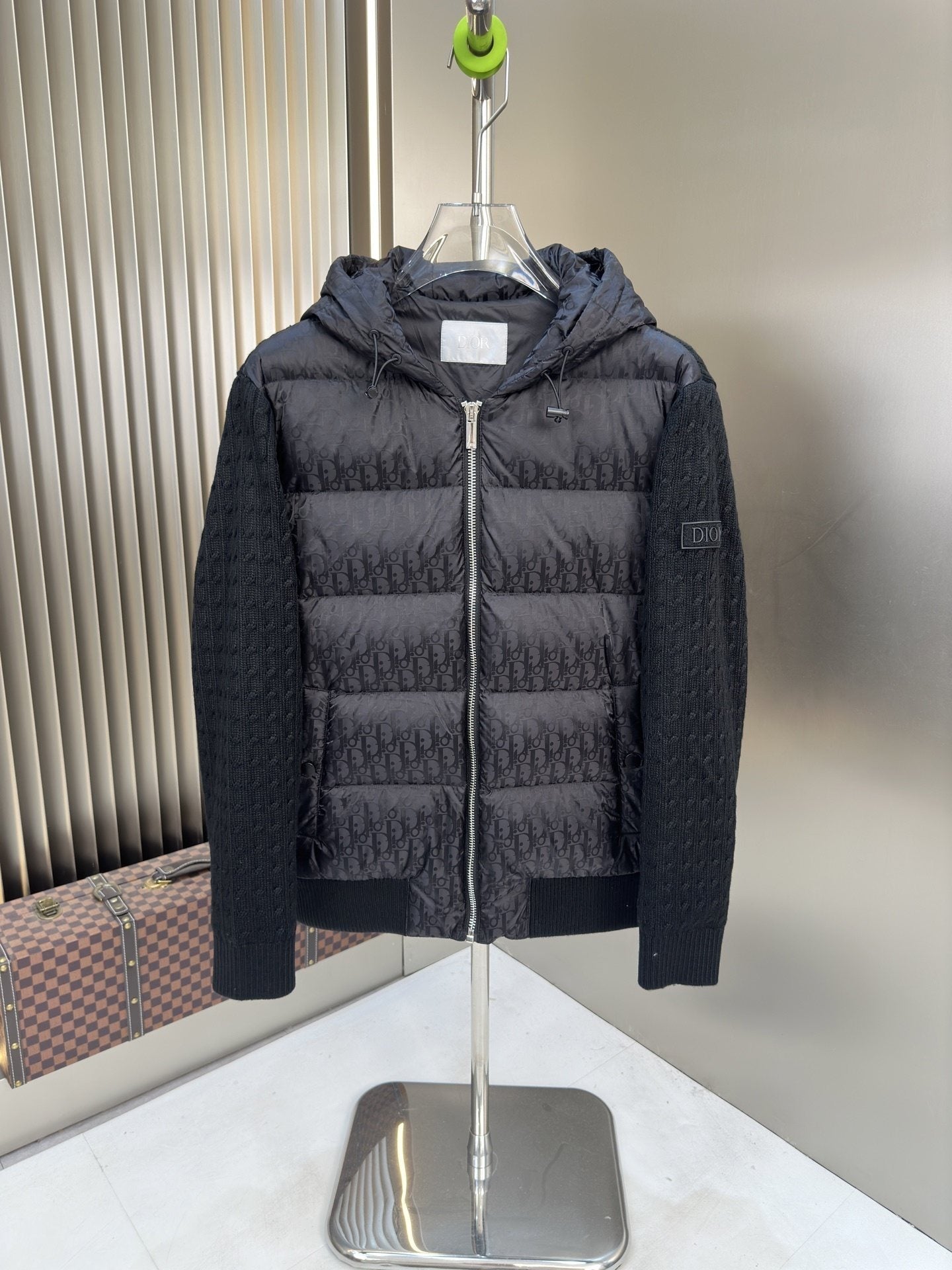 Dior Hooded Quilted Puffer Jacket — hero