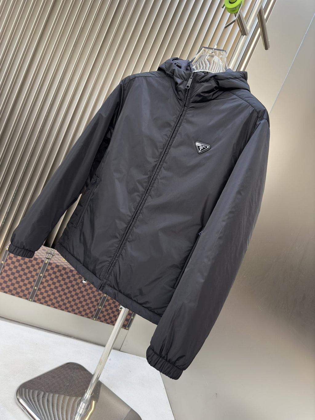 Prada Reversible 2-in-1 Hooded Jacket — front