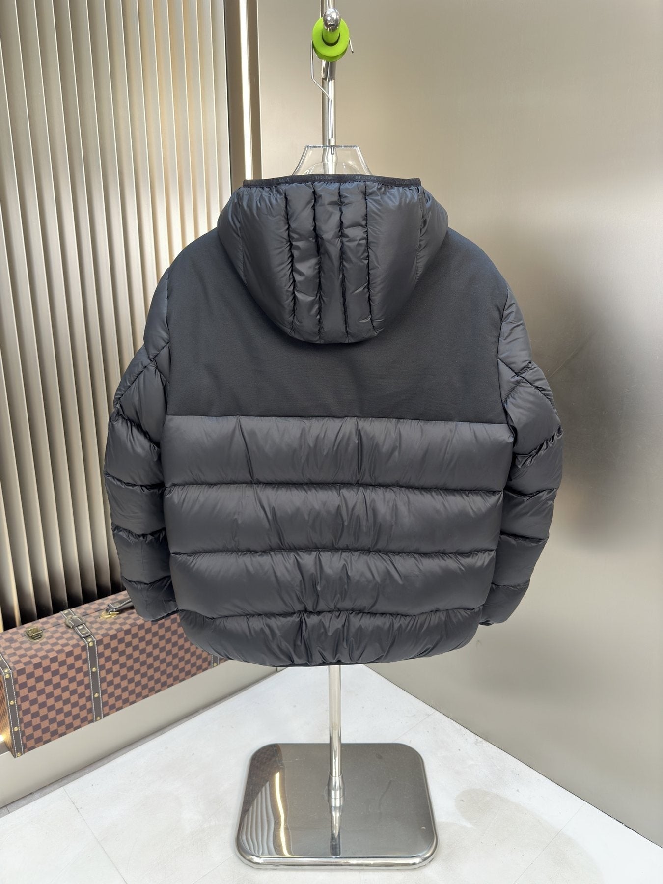 Moncler Hooded Quilted Puffer Coat — back