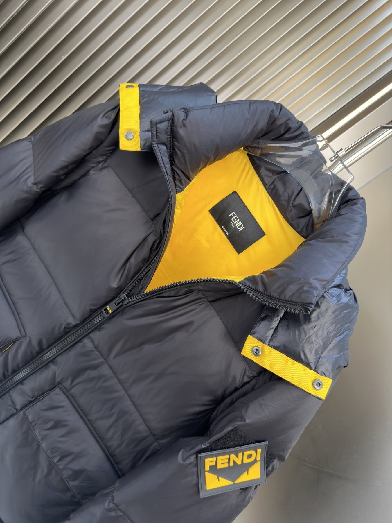 Prada 2-in-1 Hooded Puffer Jacket — detail