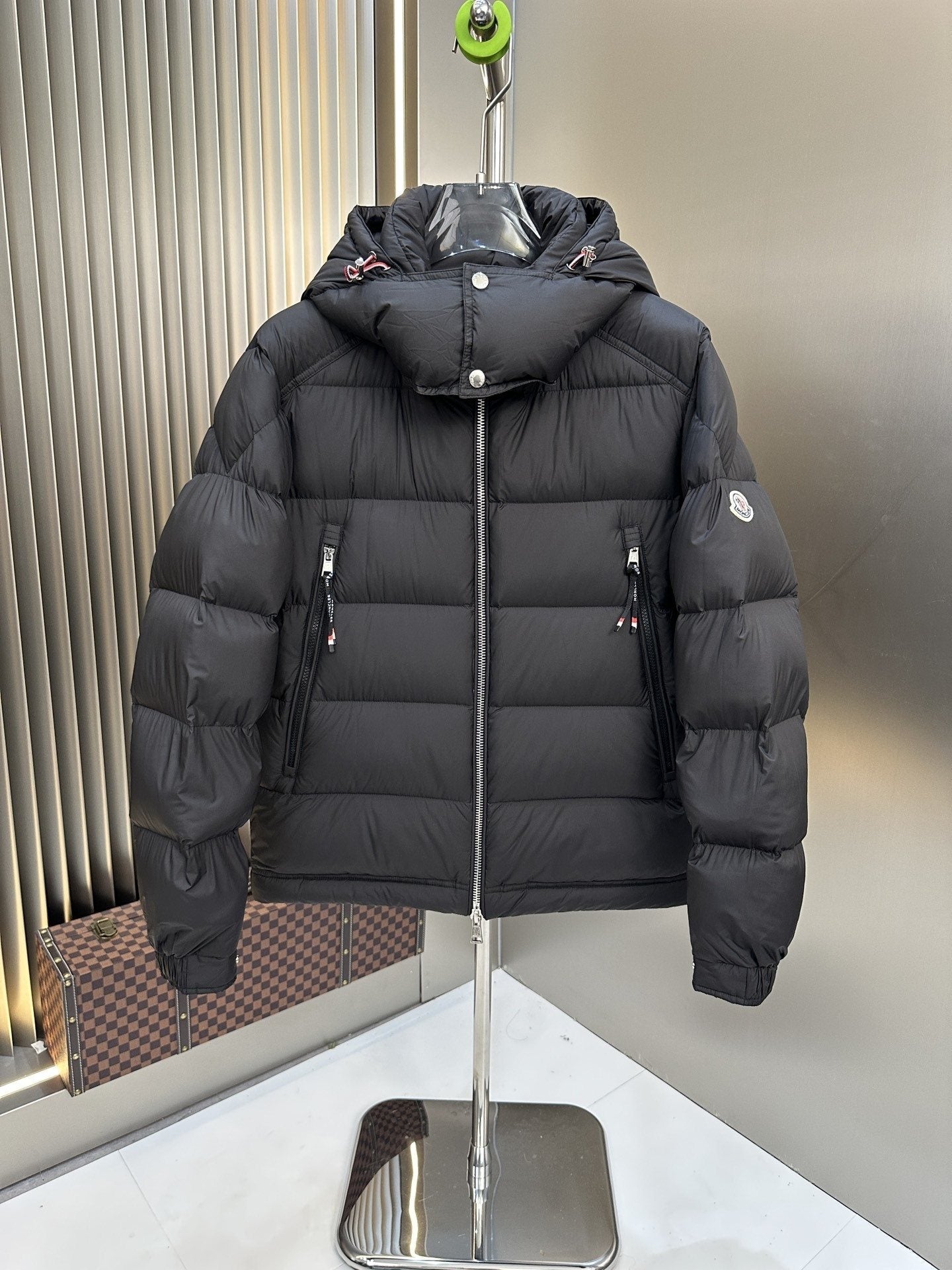 Moncler Short Down Coat — hero