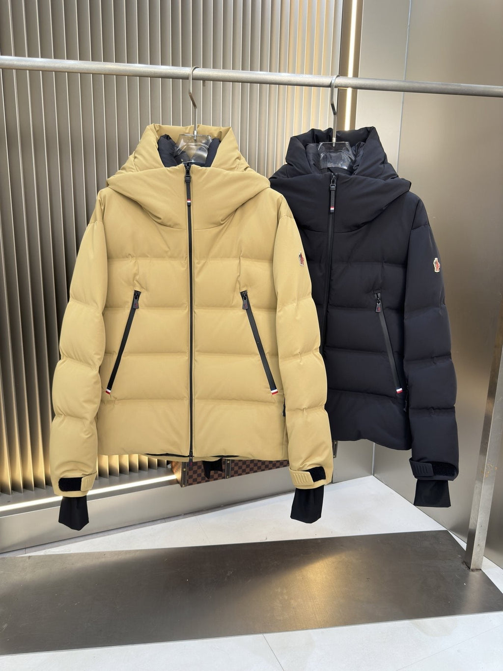 Moncler Hooded Puffer Coat — comparison