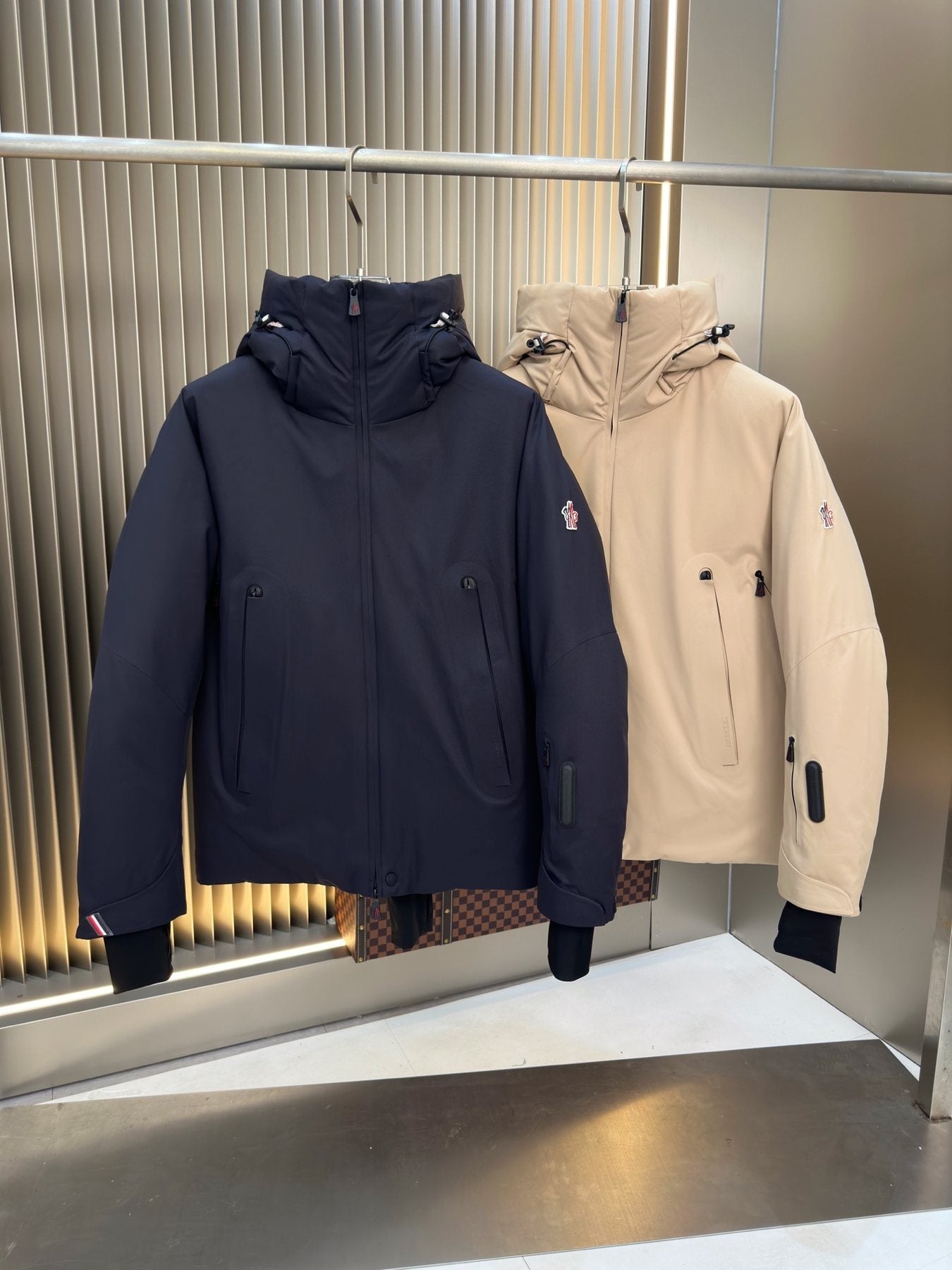 Moncler Hooded Puffer Coat — comparison