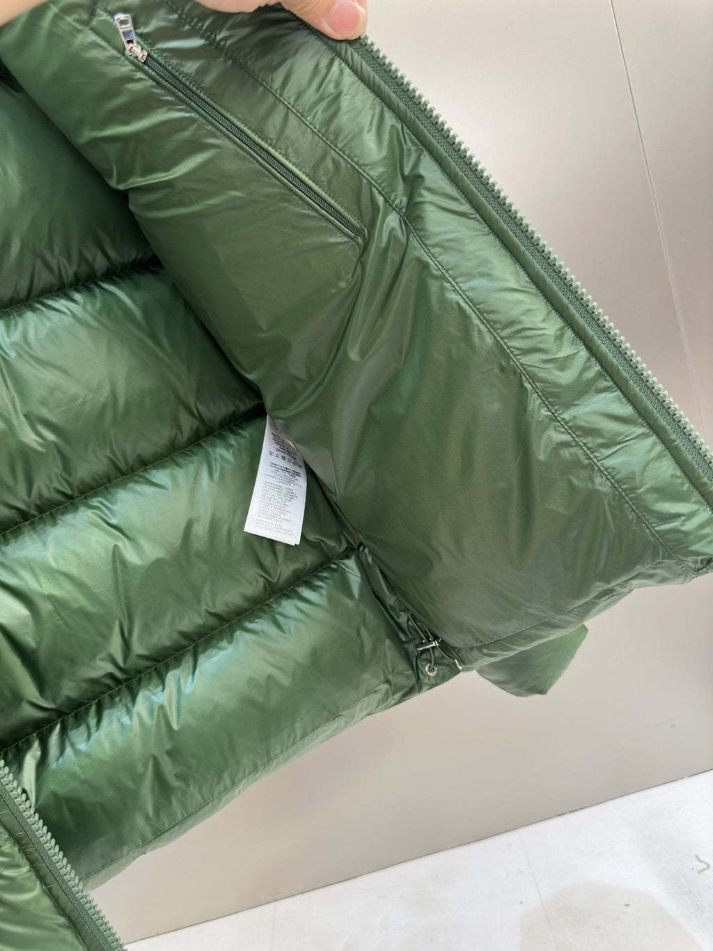 Gucci Quilted Puffer Jacket — fabric_closeup