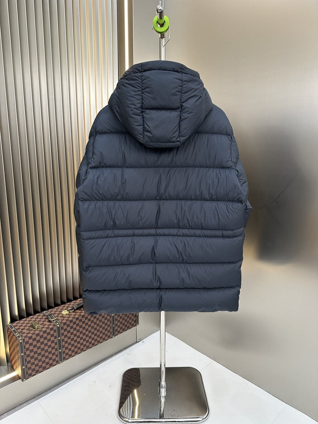 Men Moncler coat Hooded Quilted Puffer Jacket — back