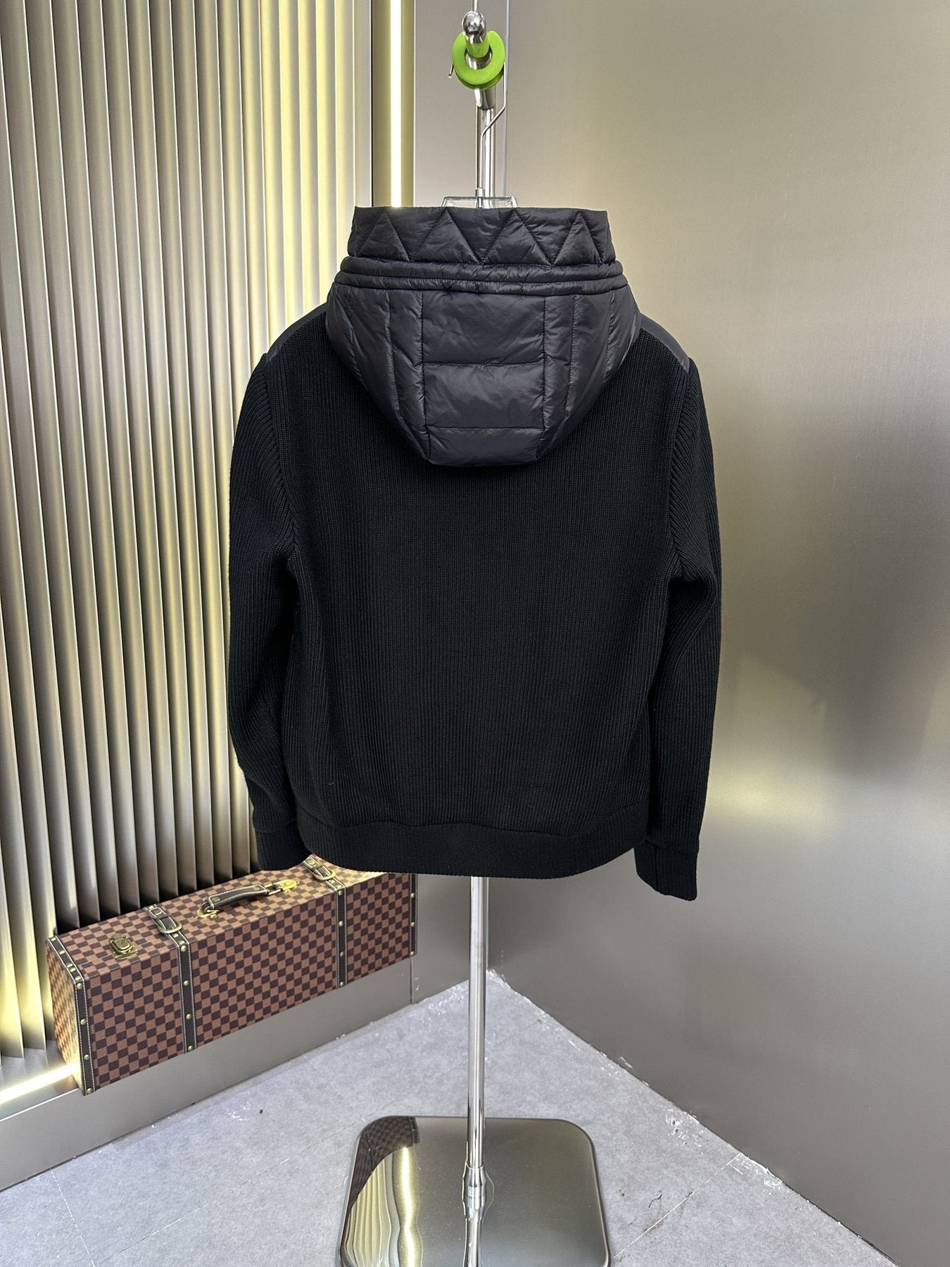Moncler Hybrid Quilted Puffer Jacket — back