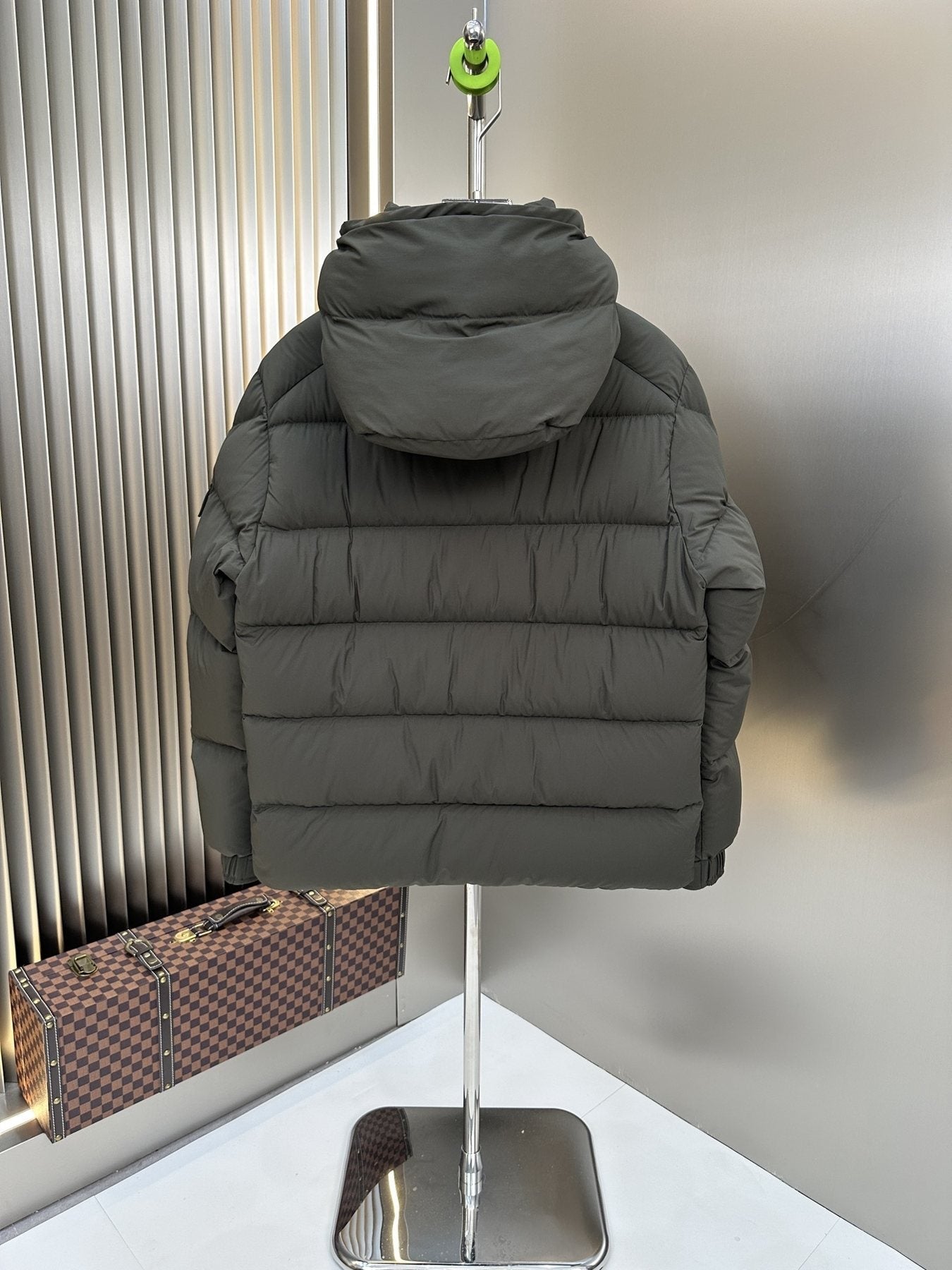 Moncler Hooded Quilted Puffer Jacket — back