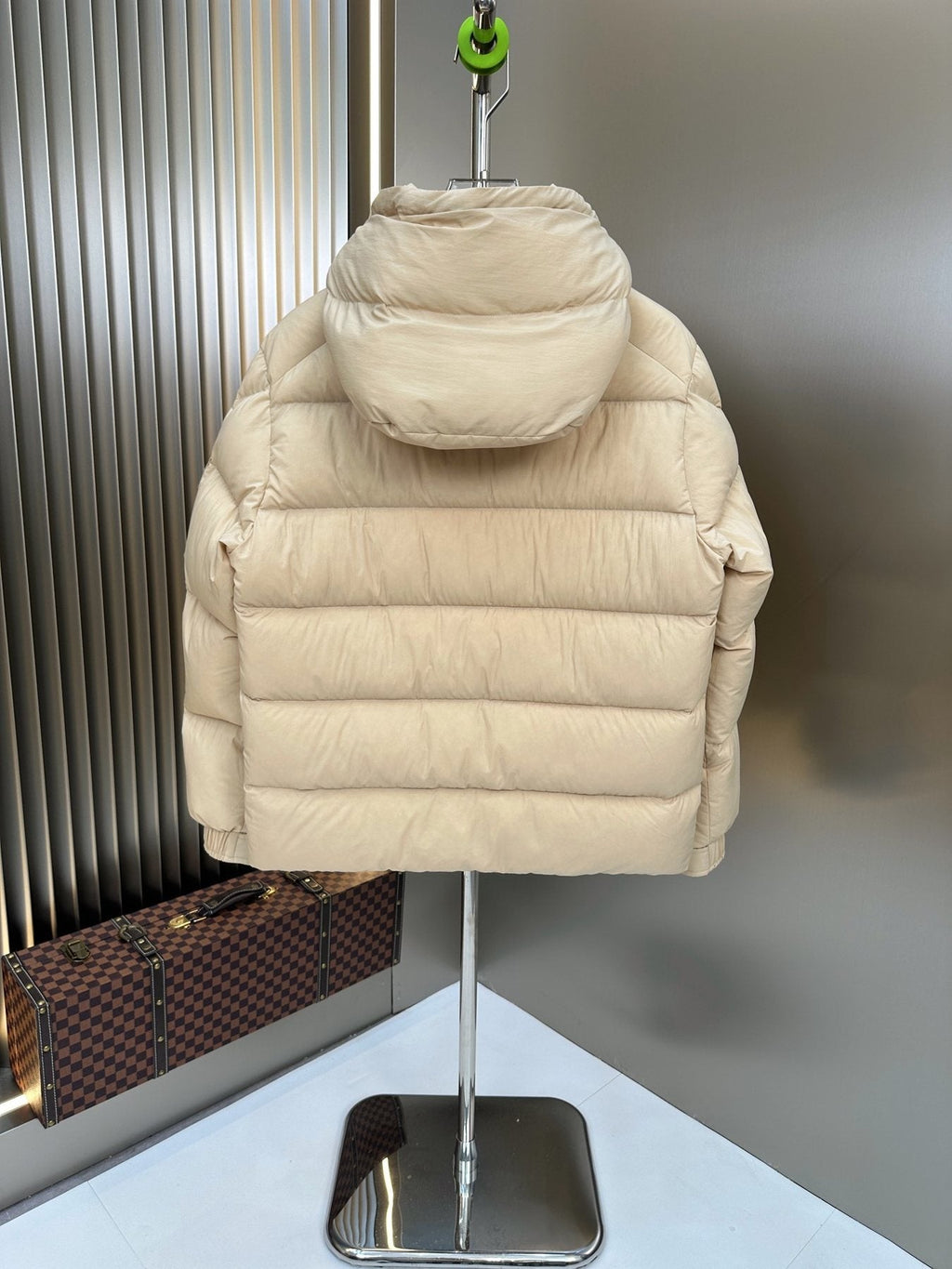 Moncler Hooded Quilted Puffer Jacket — back