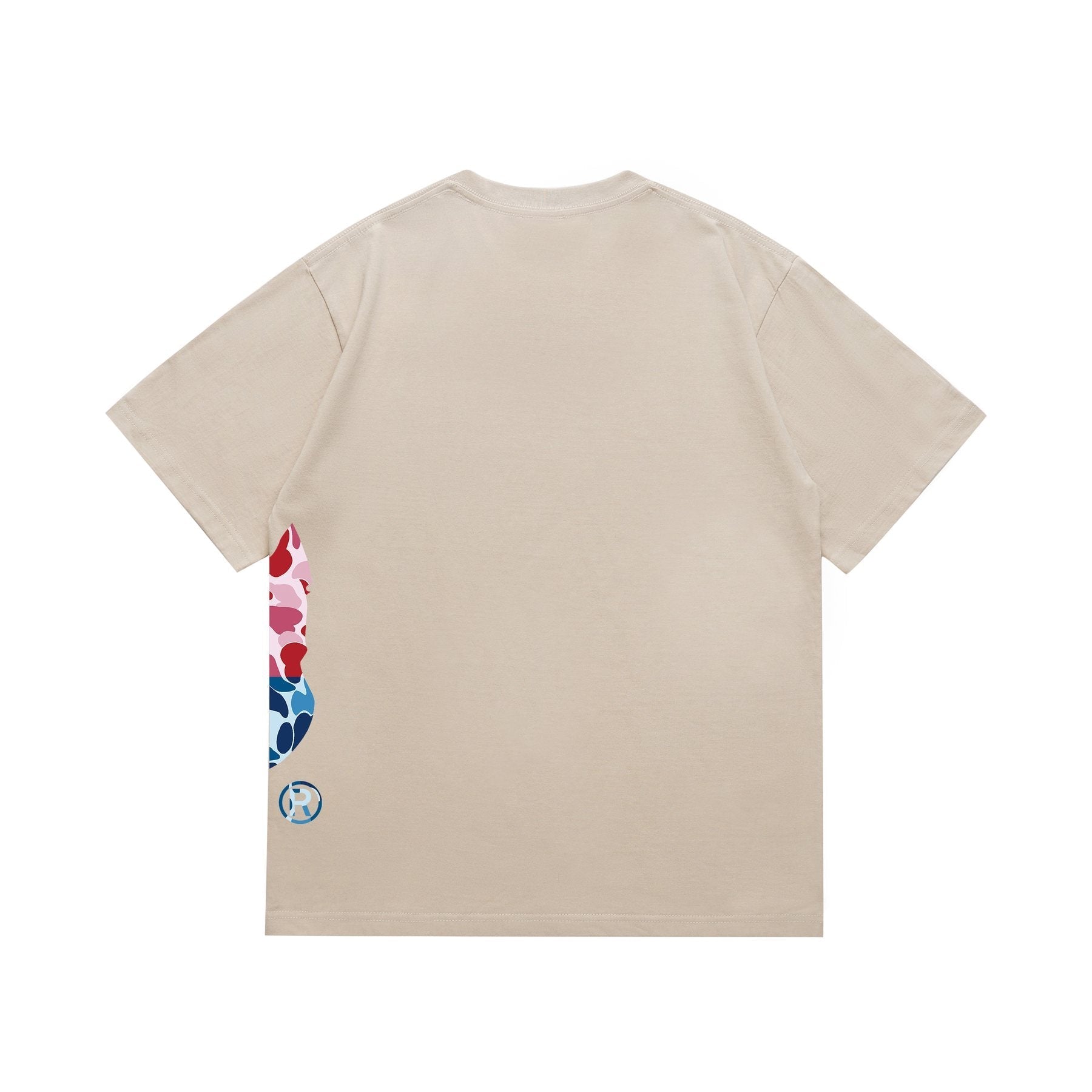 BAPE Multicolor Ape-Head Graphic T-Shirt — back