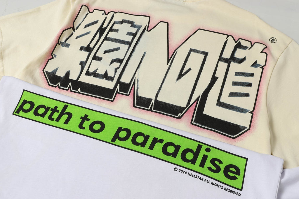 Hellstar Path to Paradise Star Graphic T-Shirt — detail