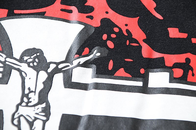 Hellstar Path to Paradise Short-Sleeve Graphic T-Shirt — detail