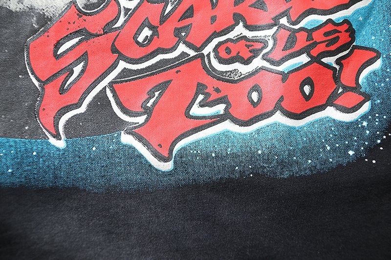 Hellstar Panther Moon Graphic T-Shirt — detail