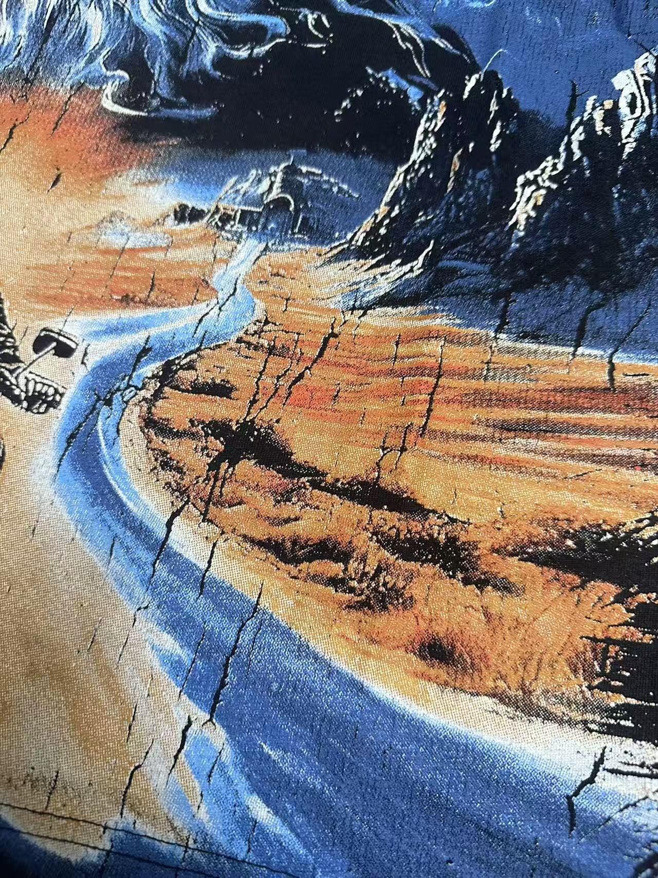 Godspeed No Life Will Be Eternal Graphic T-Shirt — detail