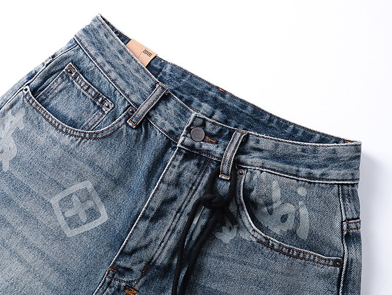 Ksubi Royalty Heroism Printed Straight-Leg Jeans — detail