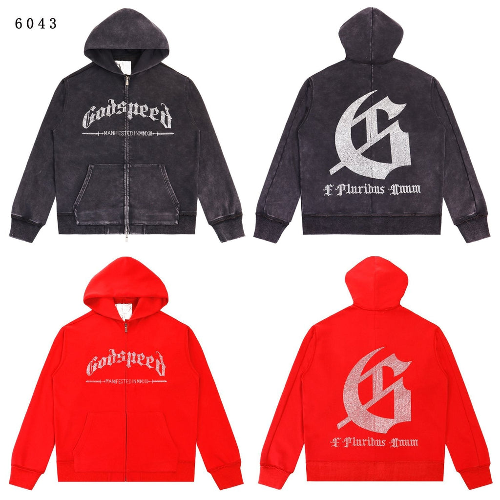 Godspeed E Pluribus Unum Eagle Zip Hoodie — comparison