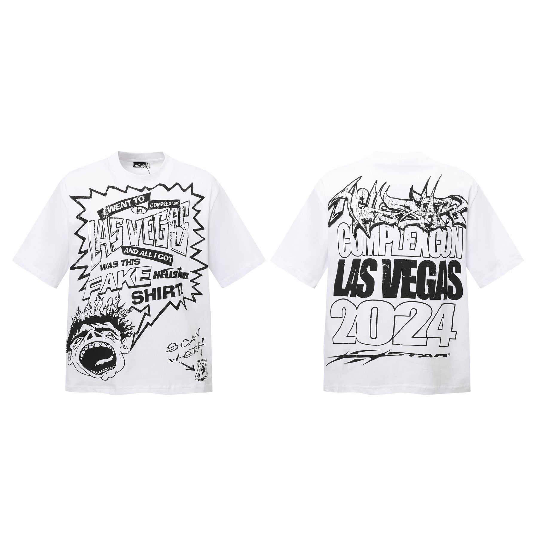 Hellstar ComplexCon Las Vegas Graphic T-Shirt — front