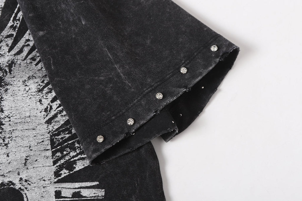 Hellstar Skull Graphic Short-Sleeve T-Shirt — detail
