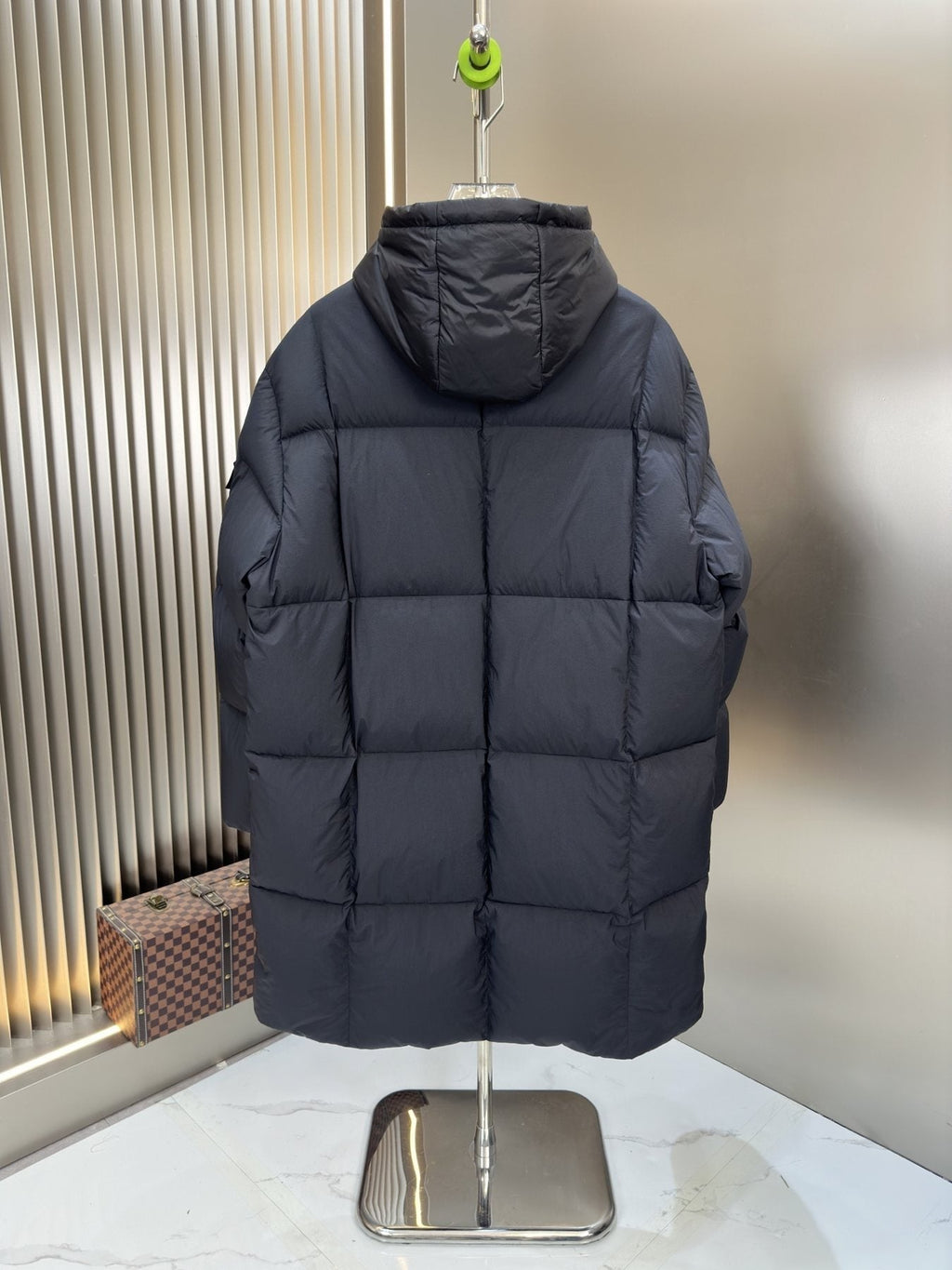 Men Moncler coat Hooded Long Puffer Jacket — back