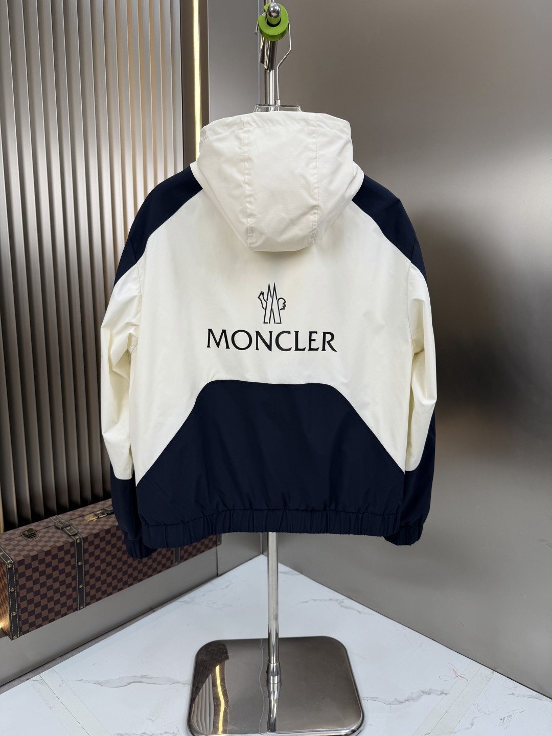 2026 Original Jacket Color-Block Hooded Windbreaker — back