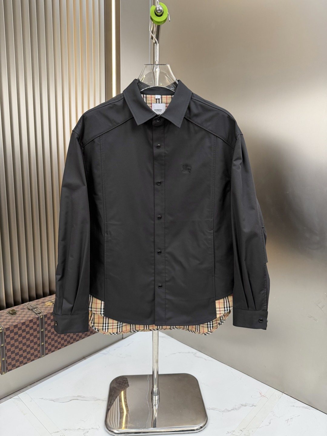 2026 Original Jacket Plaid-Lined Button-Front Jacket — hero