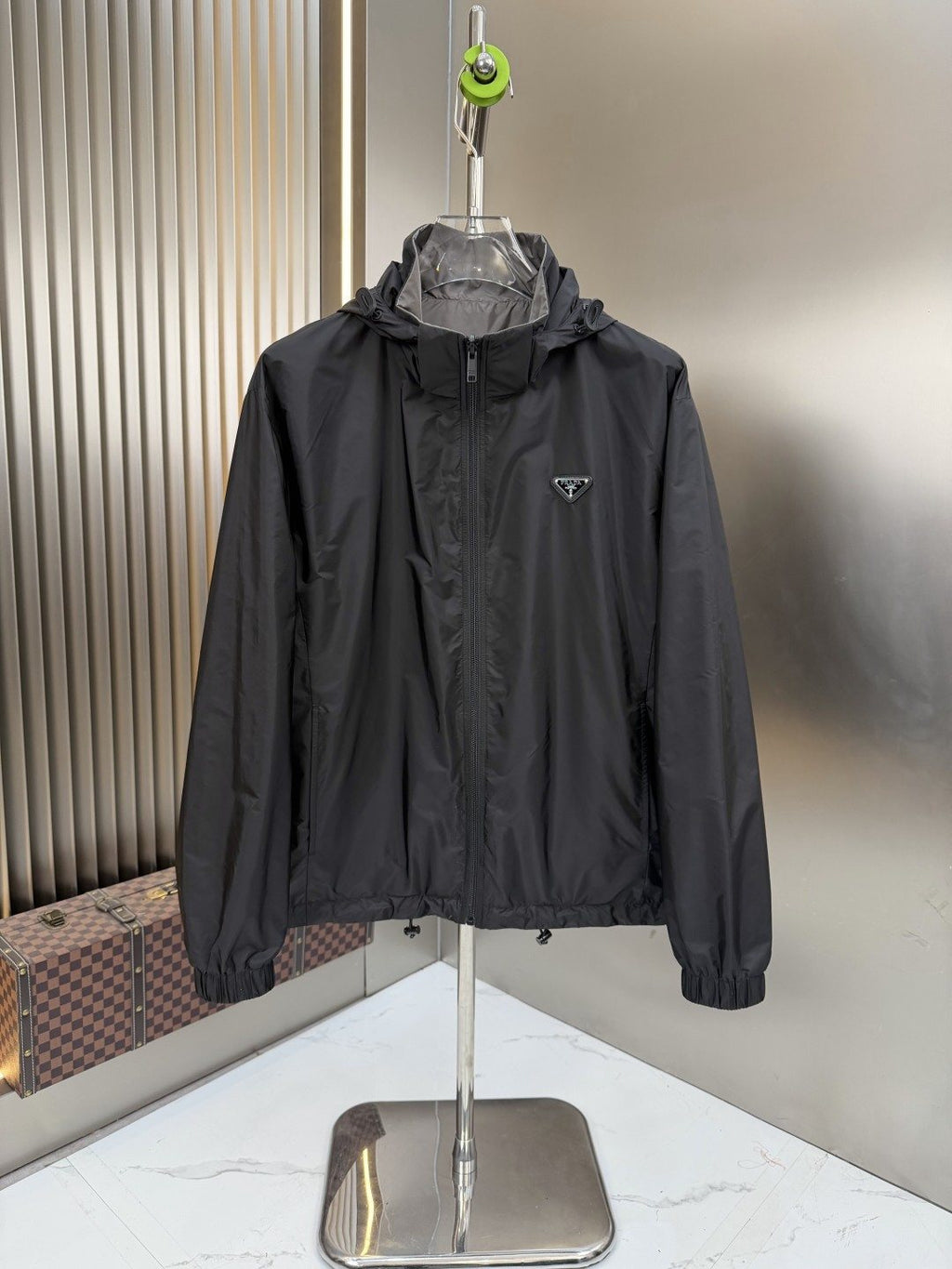 2026 Original Jacket Triangular Logo Hooded Windbreaker — hero