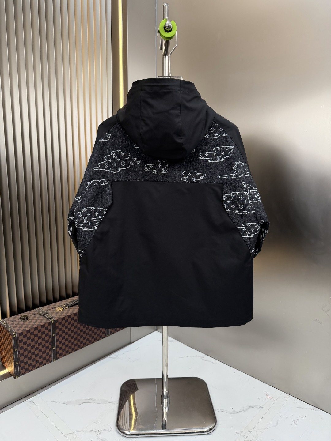 2026 Original Jacket Hooded Graphic Panel Jacket — back