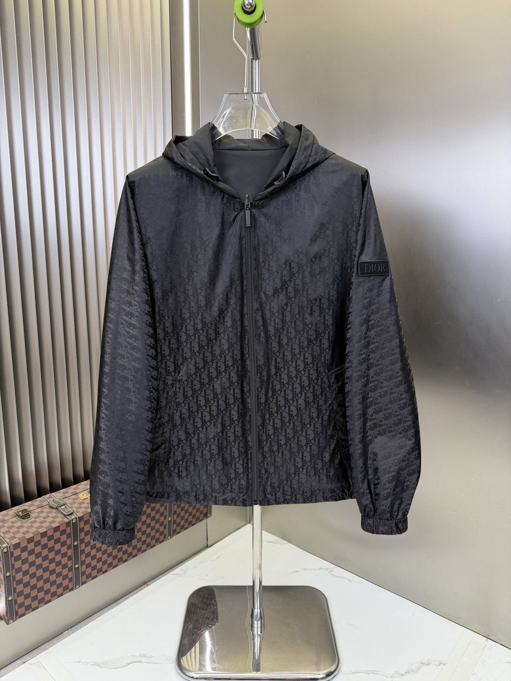 Dior All-Over Monogram Hoodie — front