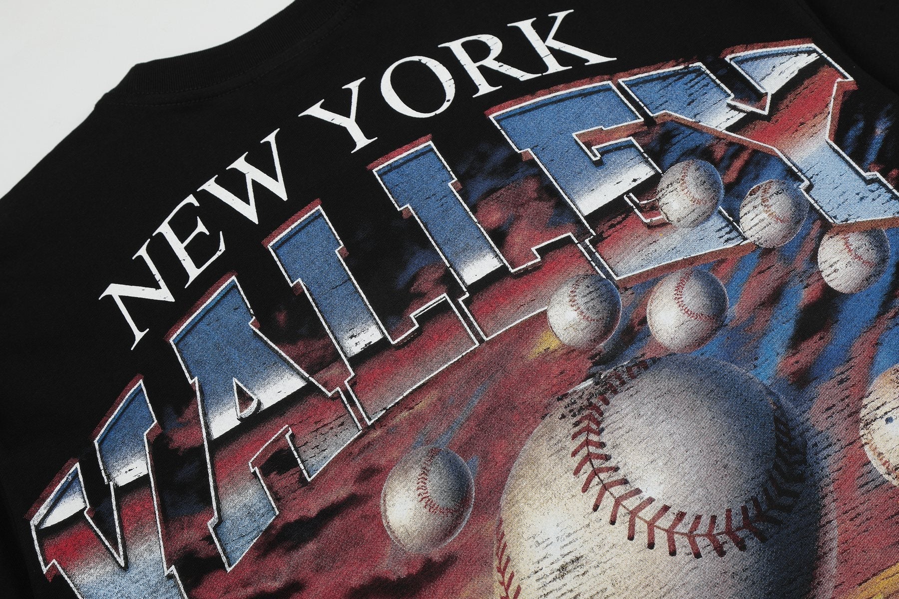 VALLEY New York Baseball Graphic T-Shirt — detail