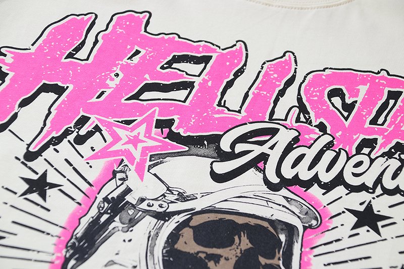 Hellstar Adventure Astronaut Graphic T-Shirt — detail