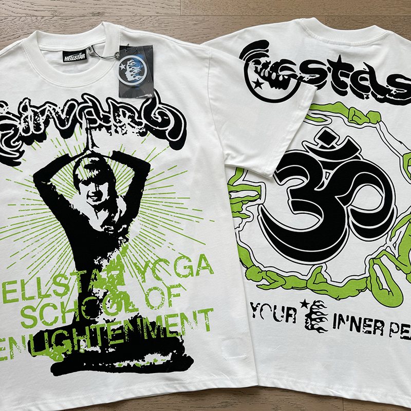 Hellstar Yoga School of Enlightenment Graphic T-Shirt — context
