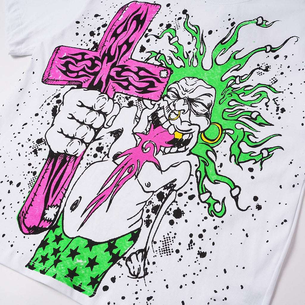 Hellstar Mercy Festival 96 Graphic T-Shirt — detail
