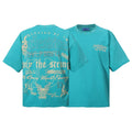 R3BEL Only The Strong Turquoise Graphic T-Shirt — hero