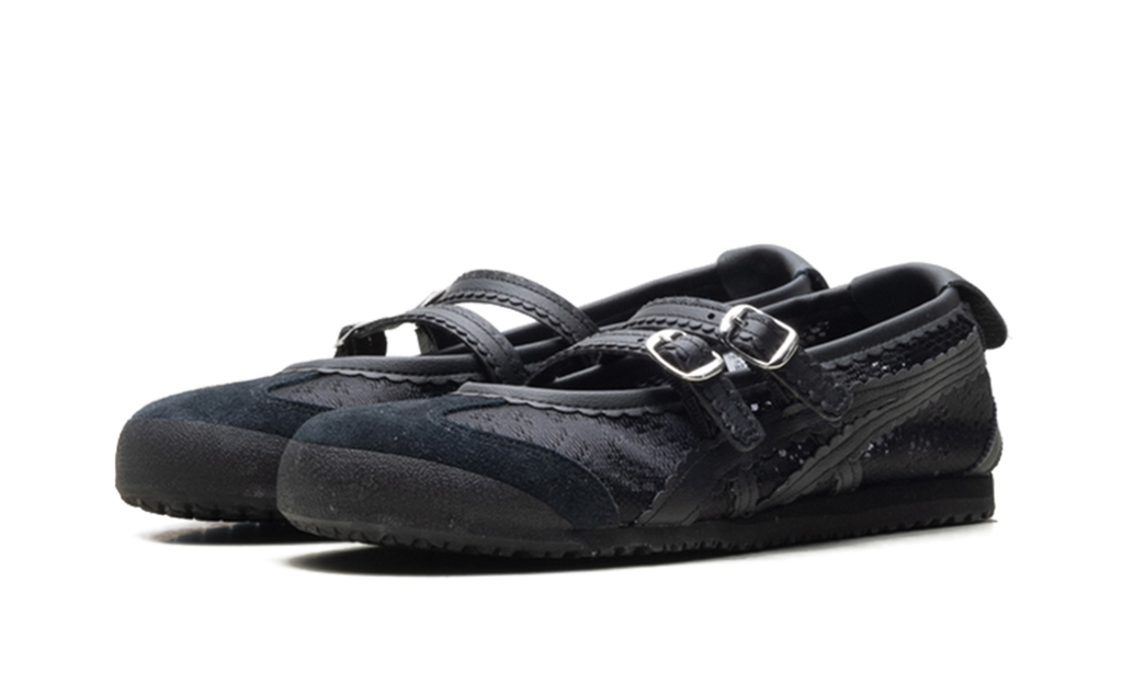 Onitsuka Tiger Mexico 66 TGRS Women's Ballet Flats - Black