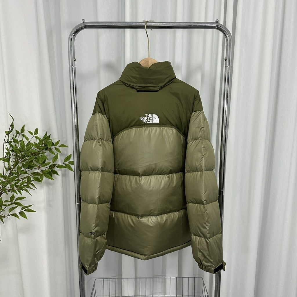 The North Face Color-Block Puffer Jacket — back