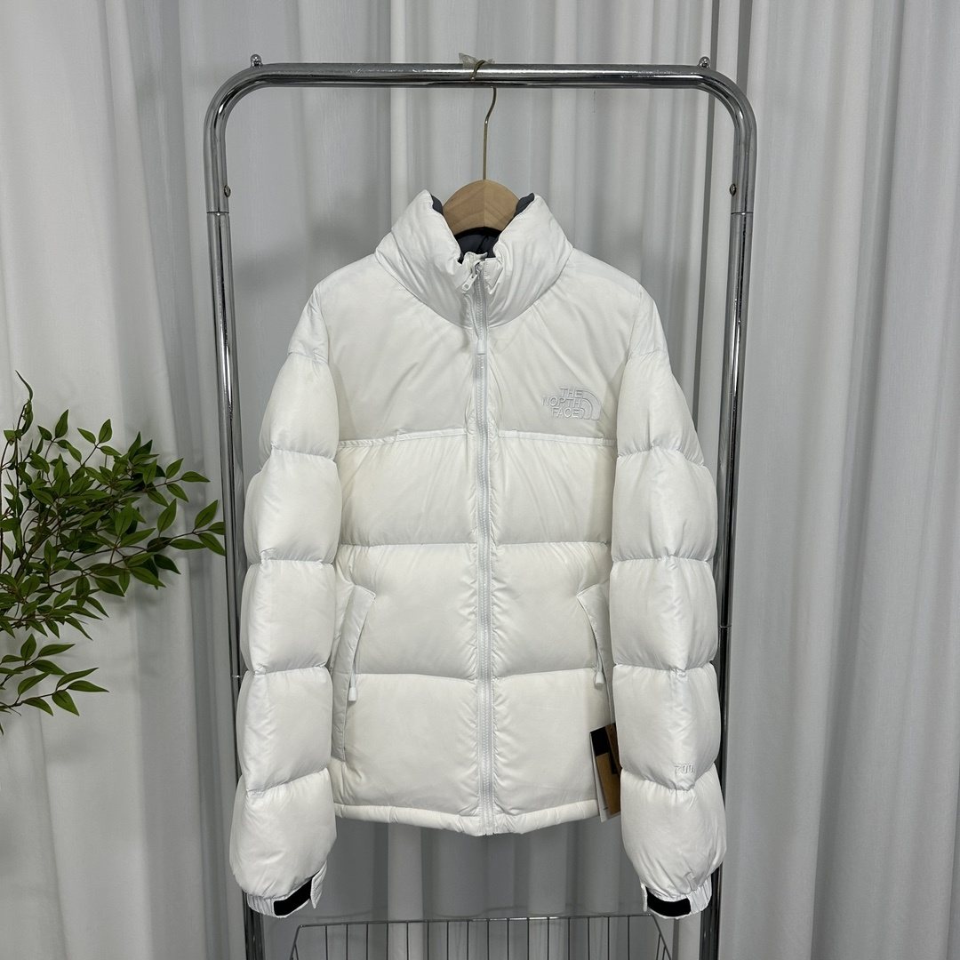 The North Face Color-Block Puffer Jacket — hero